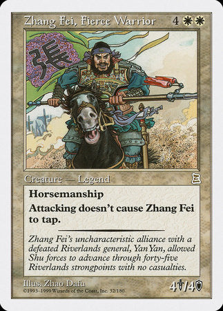 Zhang Fei, Fierce Warrior [Portal Three Kingdoms] | Lots Moore NSW