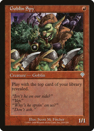 Goblin Spy [Invasion] | Lots Moore NSW