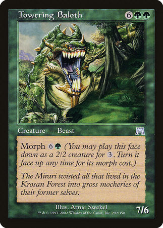 Towering Baloth [Onslaught] | Lots Moore NSW