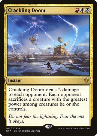 Crackling Doom [Commander 2017] | Lots Moore NSW