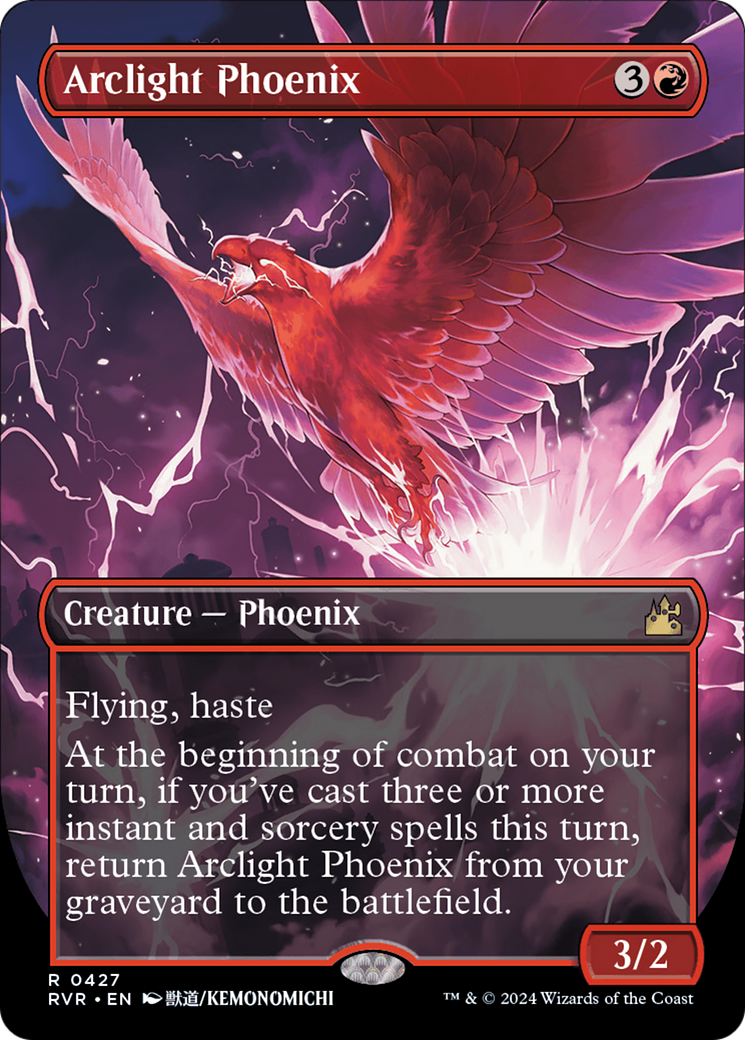 Arclight Phoenix (Anime Borderless) [Ravnica Remastered] | Lots Moore NSW