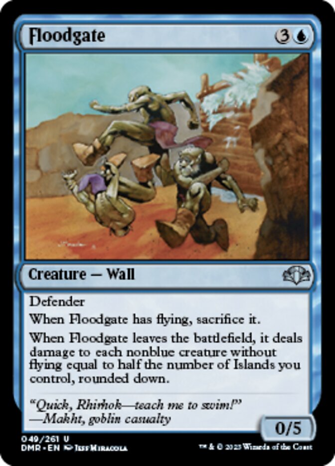Floodgate [Dominaria Remastered] | Lots Moore NSW