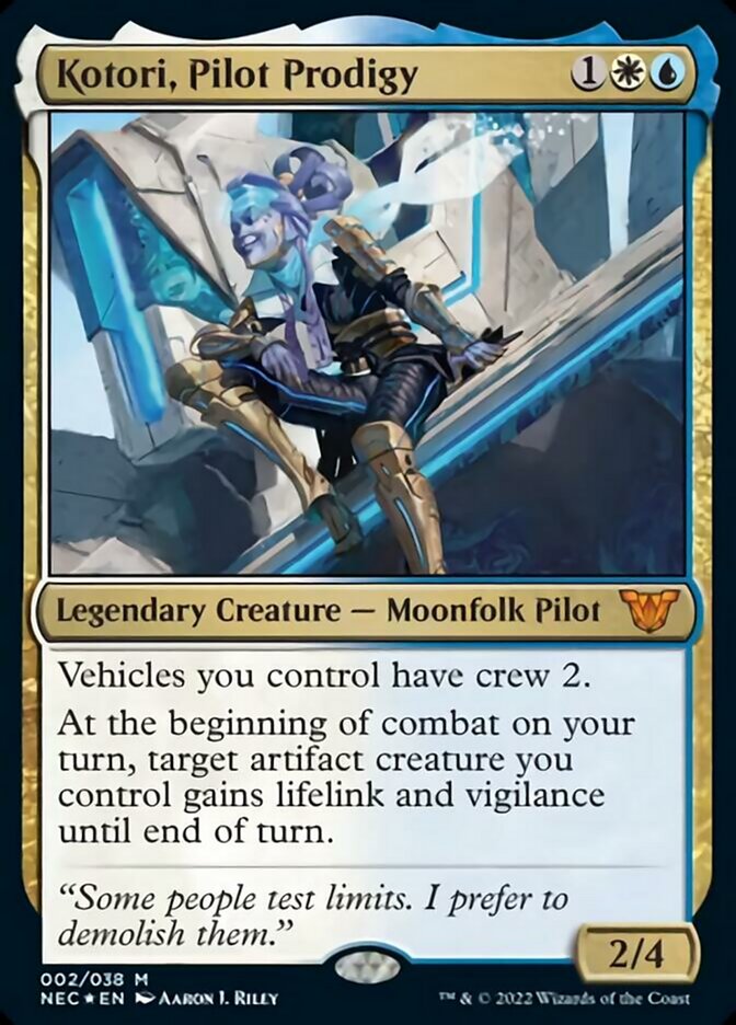 Kotori, Pilot Prodigy [Kamigawa: Neon Dynasty Commander] | Lots Moore NSW