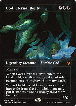 God-Eternal Bontu SDCC 2019 EXCLUSIVE [San Diego Comic-Con 2019] | Lots Moore NSW