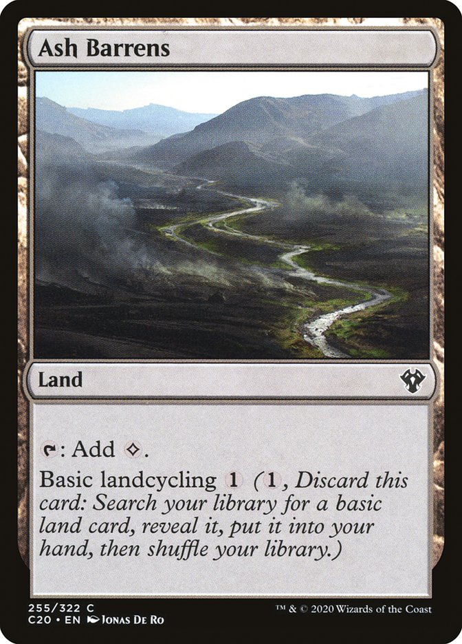 Ash Barrens [Commander 2020] | Lots Moore NSW