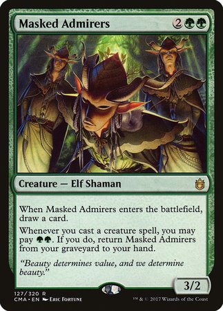 Masked Admirers [Commander Anthology] | Lots Moore NSW
