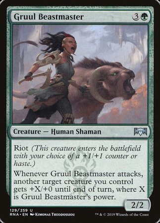 Gruul Beastmaster [Ravnica Allegiance] | Lots Moore NSW