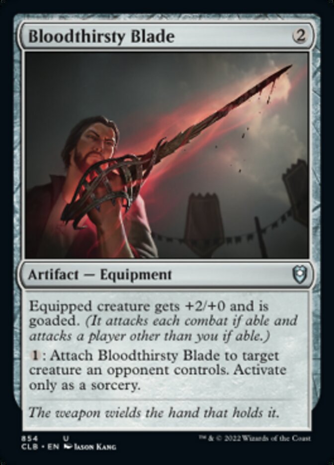 Bloodthirsty Blade [Commander Legends: Battle for Baldur's Gate] | Lots Moore NSW