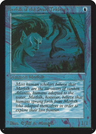 Merfolk of the Pearl Trident [Limited Edition Alpha] | Lots Moore NSW