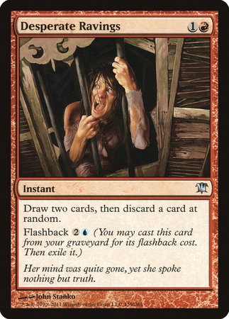 Desperate Ravings [Innistrad] | Lots Moore NSW