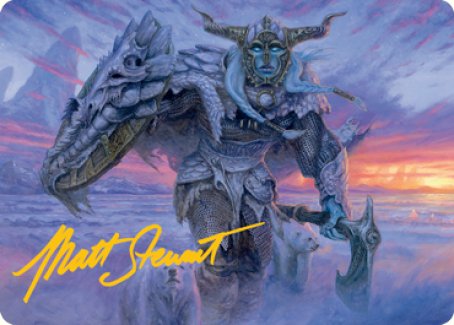 Frost Giant Art Card (Gold-Stamped Signature) [Dungeons & Dragons: Adventures in the Forgotten Realms Art Series] | Lots Moore NSW