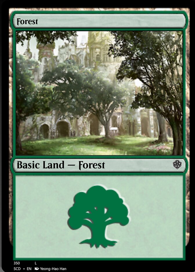 Forest (350) [Starter Commander Decks] | Lots Moore NSW