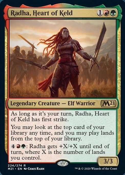 Radha, Heart of Keld [Core Set 2021] | Lots Moore NSW