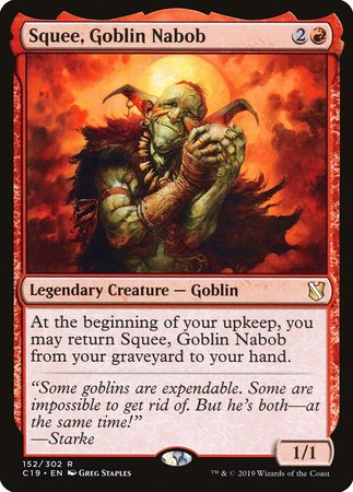 Squee, Goblin Nabob [Commander 2019] | Lots Moore NSW