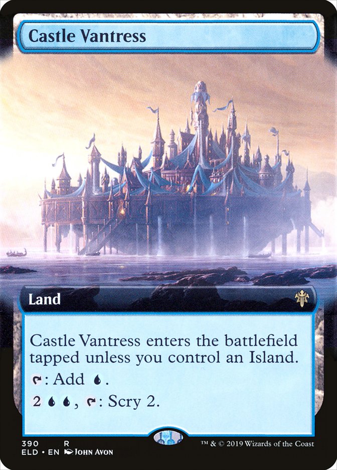 Castle Vantress (Extended Art) [Throne of Eldraine] | Lots Moore NSW