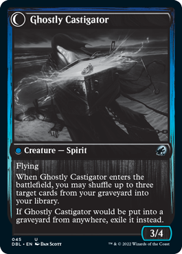 Covetous Castaway // Ghostly Castigator [Innistrad: Double Feature] | Lots Moore NSW