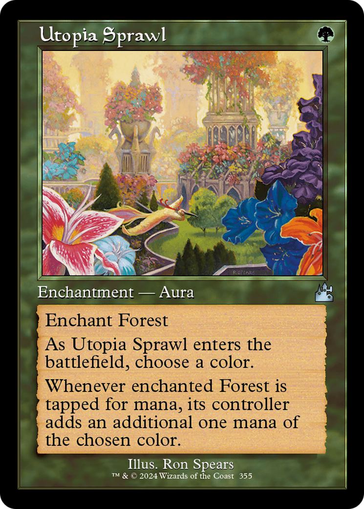 Utopia Sprawl (Retro Frame) [Ravnica Remastered] | Lots Moore NSW