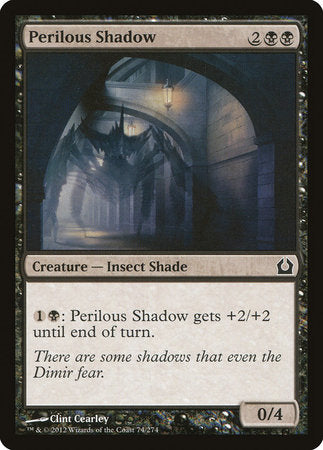 Perilous Shadow [Return to Ravnica] | Lots Moore NSW