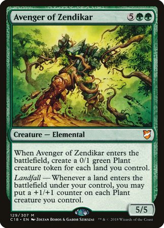 Avenger of Zendikar [Commander 2018] | Lots Moore NSW