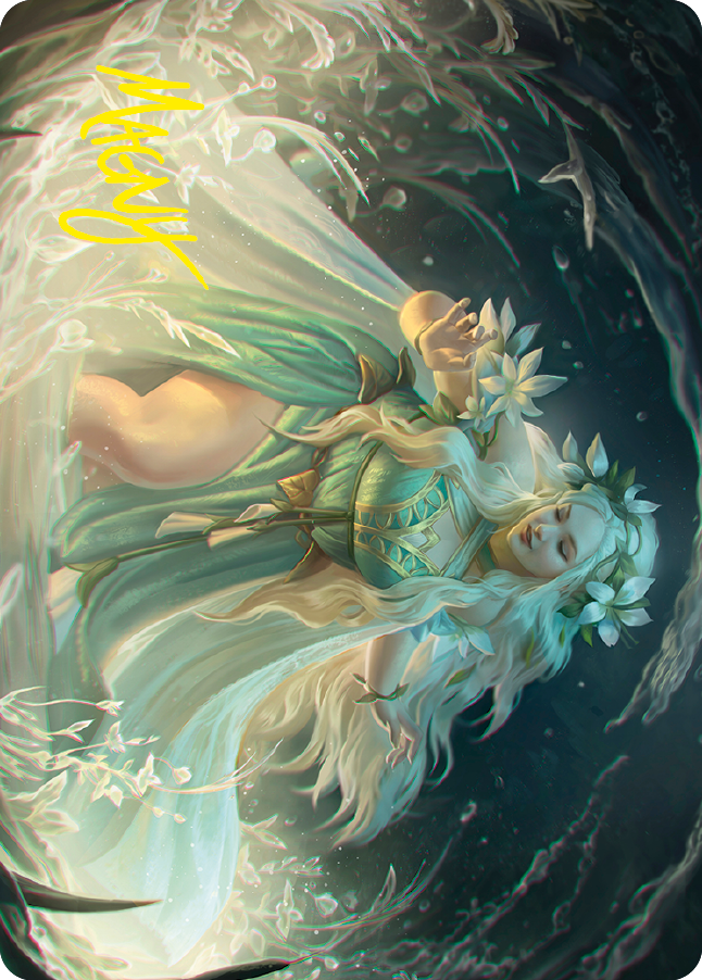 Goldberry, River-Daughter Art Card (Gold-Stamped Signature) [The Lord of the Rings: Tales of Middle-earth Art Series] | Lots Moore NSW