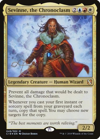 Sevinne, the Chronoclasm [Commander 2019] | Lots Moore NSW