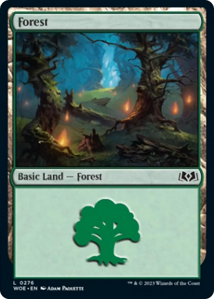 Forest (0276) [Wilds of Eldraine] | Lots Moore NSW