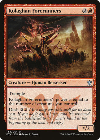 Kolaghan Forerunners [Dragons of Tarkir] | Lots Moore NSW