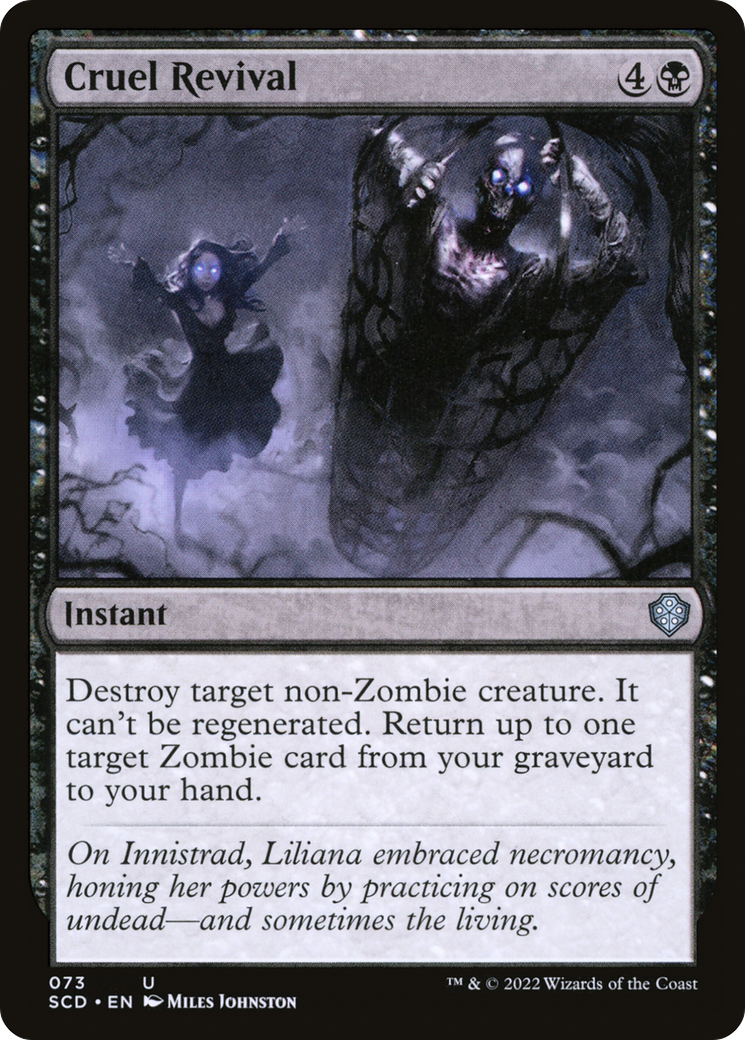 Cruel Revival [Starter Commander Decks] | Lots Moore NSW