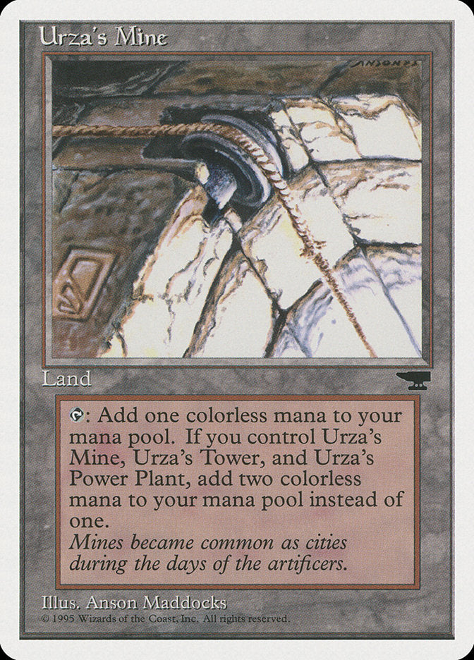 Urza's Mine (Pulley Embedded in Stone) [Chronicles] | Lots Moore NSW