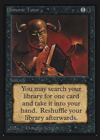 Demonic Tutor (IE) [Intl. Collectors’ Edition] | Lots Moore NSW