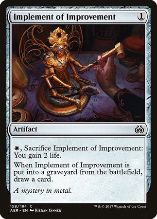 Implement of Improvement [Aether Revolt] | Lots Moore NSW