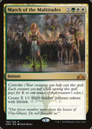 March of the Multitudes [Guilds of Ravnica] | Lots Moore NSW