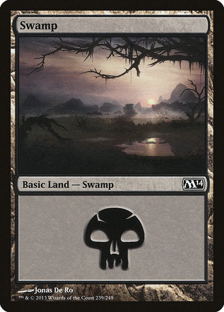 Swamp (239) [Magic 2014] | Lots Moore NSW