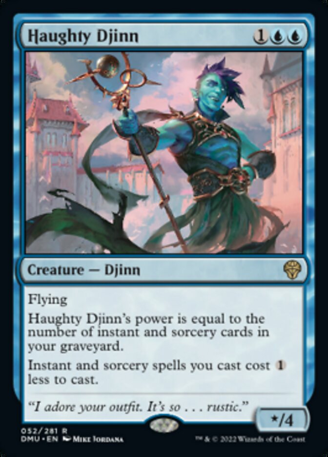 Haughty Djinn [Dominaria United] | Lots Moore NSW