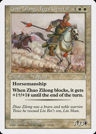 Zhao Zilong, Tiger General [Portal Three Kingdoms] | Lots Moore NSW