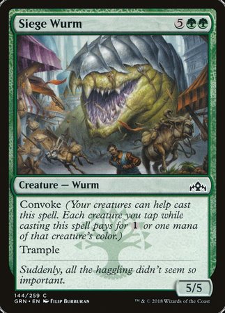 Siege Wurm [Guilds of Ravnica] | Lots Moore NSW