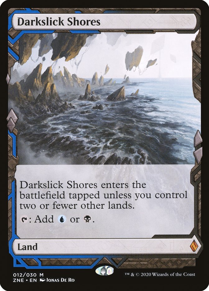 Darkslick Shores [Zendikar Rising Expeditions] | Lots Moore NSW