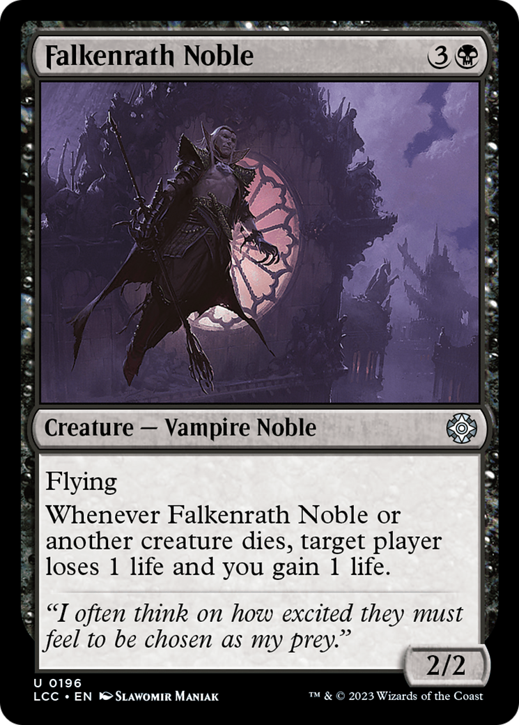 Falkenrath Noble [The Lost Caverns of Ixalan Commander] | Lots Moore NSW