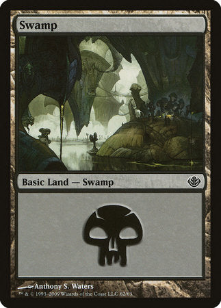 Swamp (62) [Duel Decks: Garruk vs. Liliana] | Lots Moore NSW