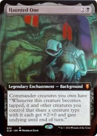 Haunted One (Extended Art) [Commander Legends: Battle for Baldur's Gate] | Lots Moore NSW