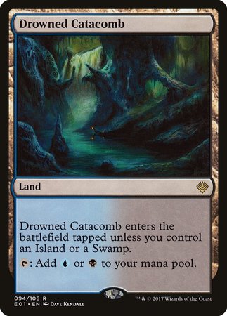 Drowned Catacomb [Archenemy: Nicol Bolas] | Lots Moore NSW