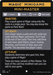Mini-Master (Magic Minigame) [Commander Legends: Battle for Baldur's Gate Minigame] | Lots Moore NSW