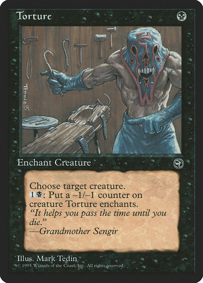 Torture (Grandmother Sengir Flavor Text) [Homelands] | Lots Moore NSW