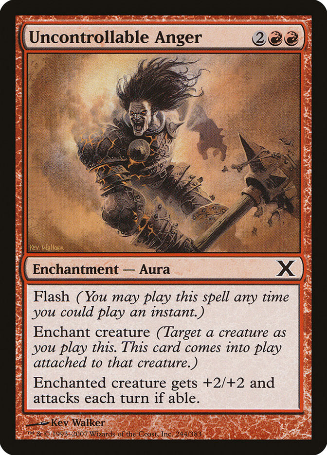 Uncontrollable Anger [Tenth Edition] | Lots Moore NSW
