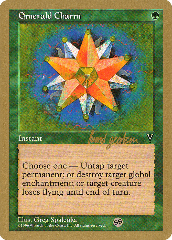 Emerald Charm (Svend Geertsen) (SB) [World Championship Decks 1997] | Lots Moore NSW