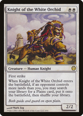 Knight of the White Orchid [Duel Decks: Knights vs. Dragons] | Lots Moore NSW