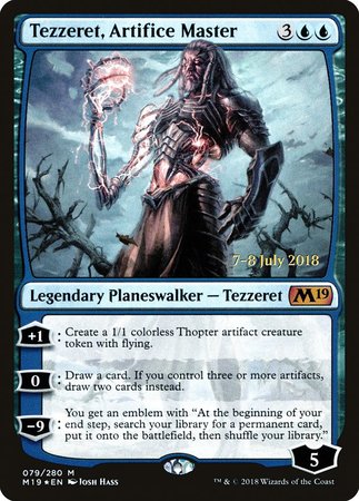 Tezzeret, Artifice Master [Core Set 2019 Promos] | Lots Moore NSW