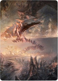 Needleverge Pathway Art Card [Zendikar Rising Art Series] | Lots Moore NSW