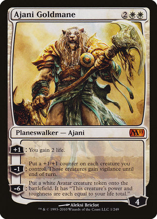 Ajani Goldmane [Magic 2011] | Lots Moore NSW