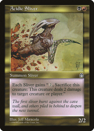 Acidic Sliver [Stronghold] | Lots Moore NSW